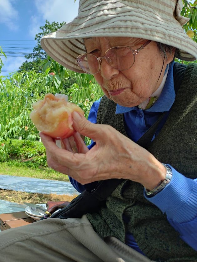 Read more about the article 外出レク（🍑桃狩り）